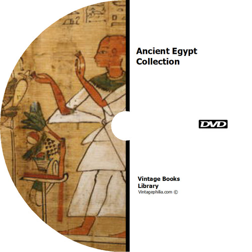 Ancient Egypt Collection 113 Books on DVD