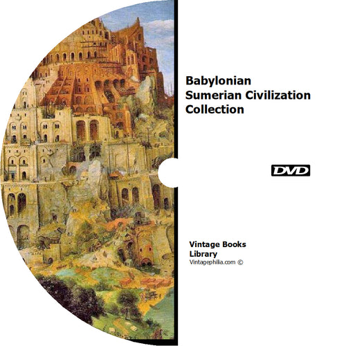 Babylonian Sumerian Civilization Collection 173 Books on DVD