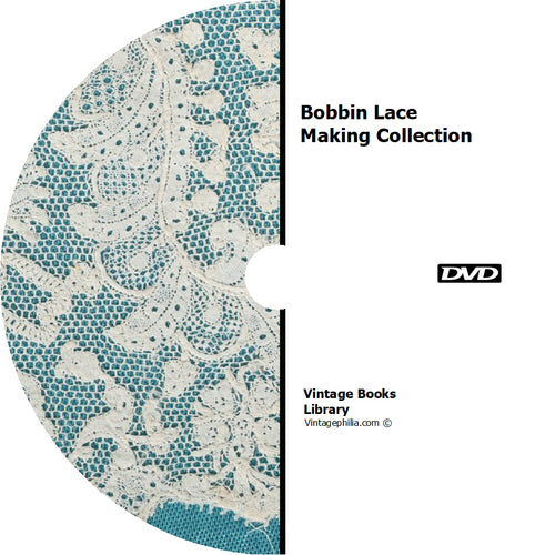 Bobbin Lace Making Collection 5 Books on DVD