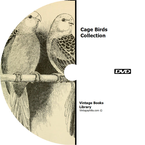 Cage Birds Collection 123 Books on DVD