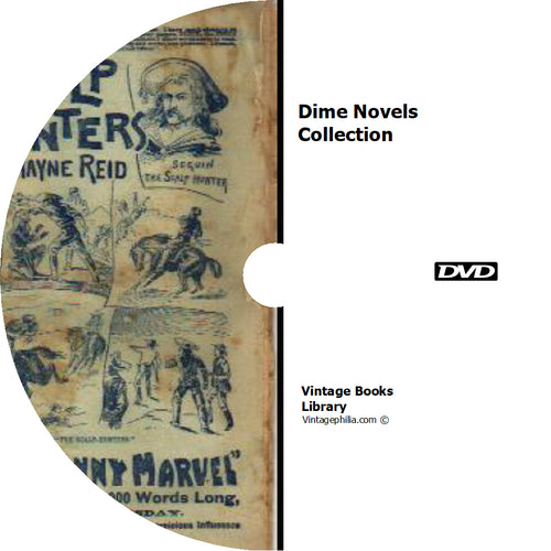 Dime Novels Collection 70 Books on DVD