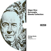 Load image into Gallery viewer, Edgar Rice Burroughs Collection 28 Ebooks on DVD