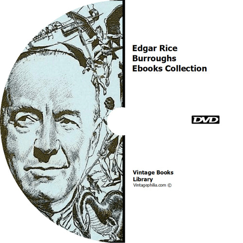 Edgar Rice Burroughs Collection 28 Ebooks on DVD