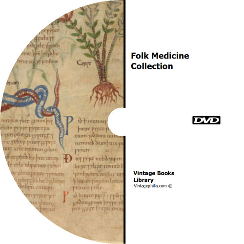Folk Medicine Collection 113 Books on DVD