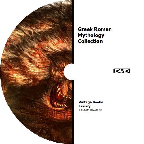 Greek Roman Mythology Collection 140 Books on DVD