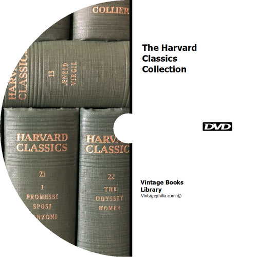 The Harvard Classics Collection 51 Volumes on DVD