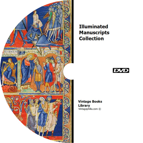 Illuminated Manuscripts Collection 161 Books 300 Images on DVD