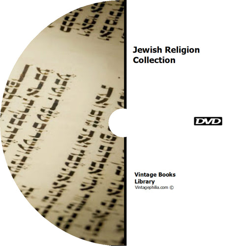 Jewish Religion Collection 251 Books on DVD