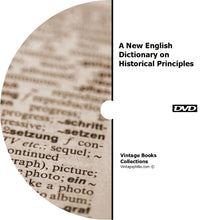 Load image into Gallery viewer, A New English Dictionary on Historical Principles 12 Volumes on DVD