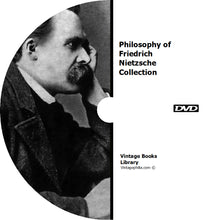 Load image into Gallery viewer, Philosophy of Friedrich Nietzsche Collection 116 Books on DVD
