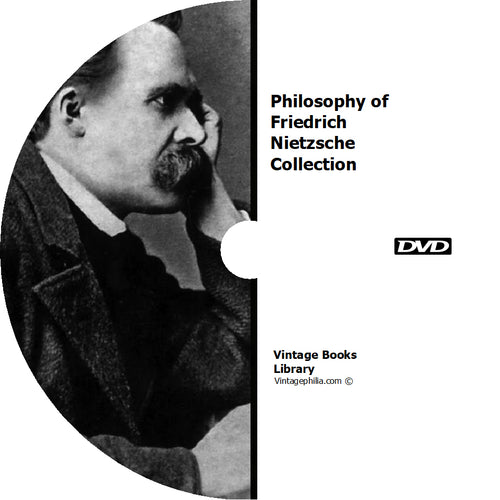 Philosophy of Friedrich Nietzsche Collection 116 Books on DVD