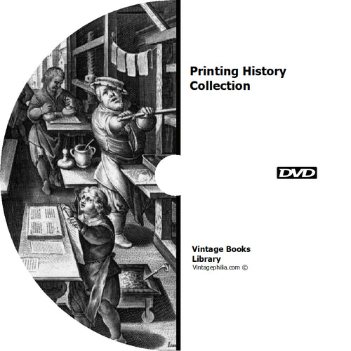 Printing History Collection 210 Books on DVD