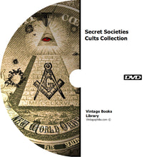 Load image into Gallery viewer, Secret Societies Cults Collection 273 Books on DVD