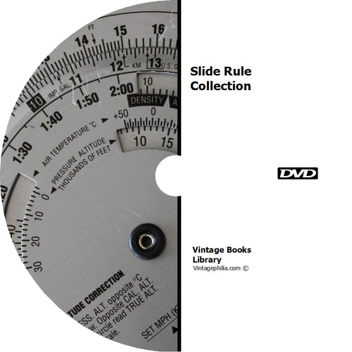 Slide Rule Collection 15 Books on DVD