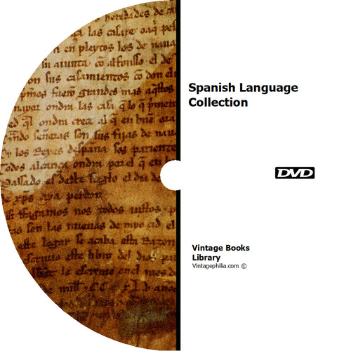 Spanish Language Collection 75 Books on DVD