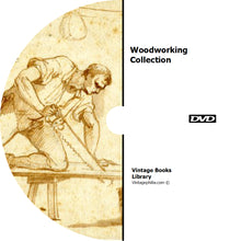 Load image into Gallery viewer, Woodworking Collection 24 Books on DVD
