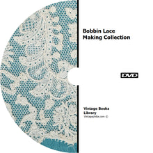 Load image into Gallery viewer, Bobbin Lace Making Collection 5 Books on DVD