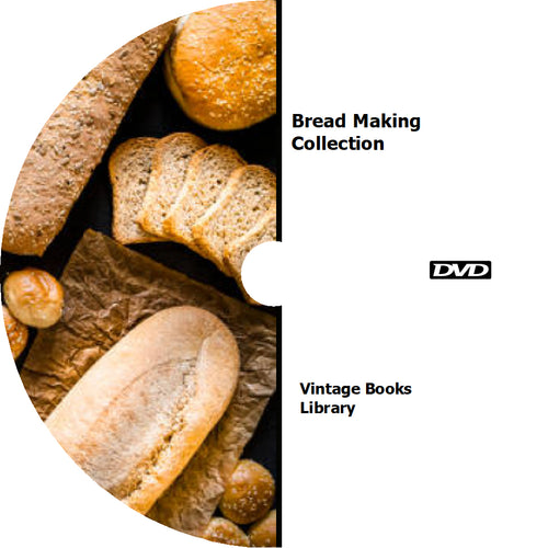 Bread Making Collection 45 Books on DVD