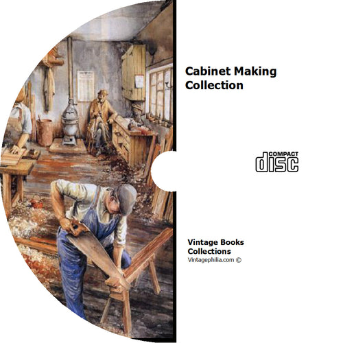 Cabinet Making Collection 30 Books on DVD