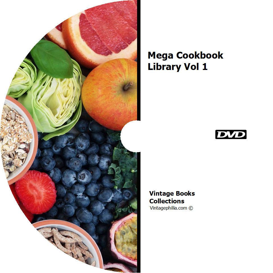 Cookbook Recipes Collection 619 Books on DVD