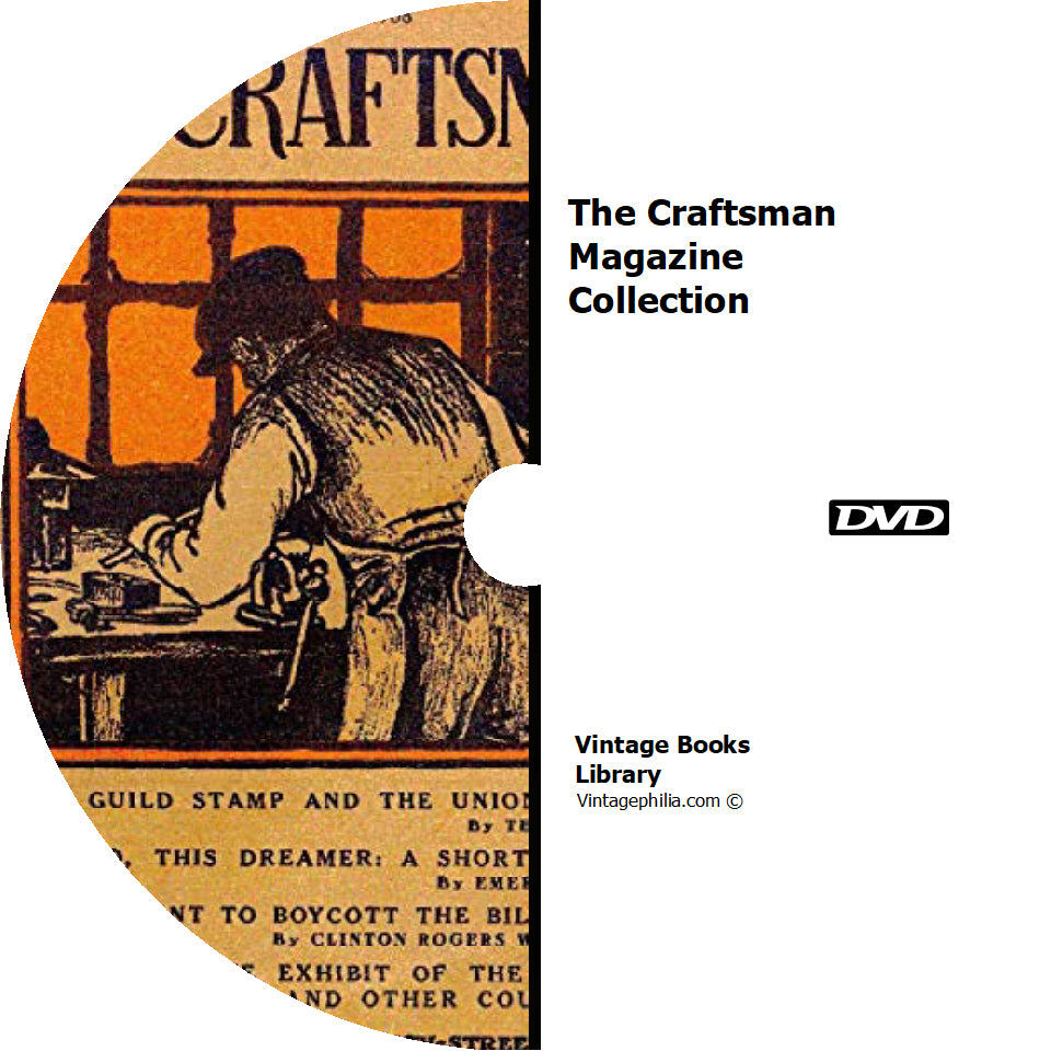 The Craftsman Magazine Collection 183 Issues on DVD