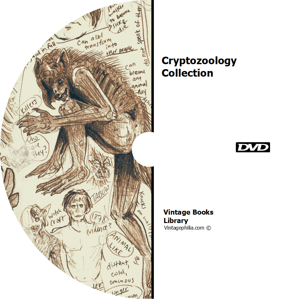 Cryptozoology Collection 29 Books on DVD