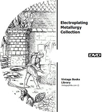 Load image into Gallery viewer, Electroplating Metallurgy Collection 33 Books on DVD