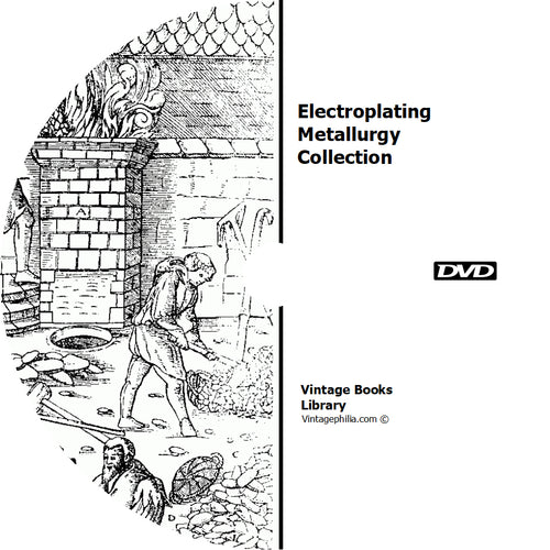 Electroplating Metallurgy Collection 33 Books on DVD