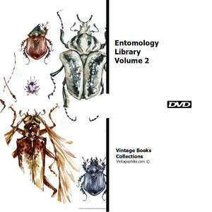 Entomology Collection 301 Books on 2 DVDs