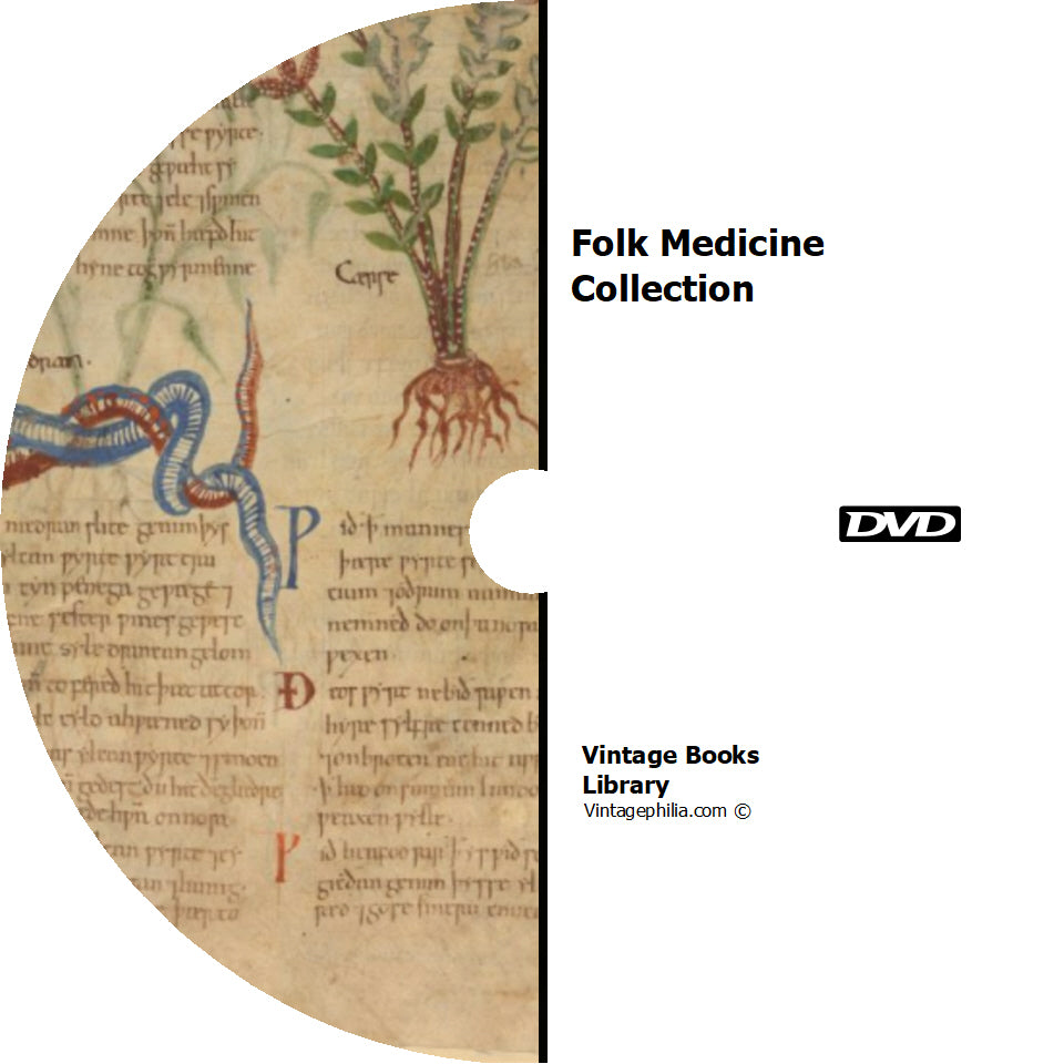 Folk Medicine Collection 113 Books on DVD