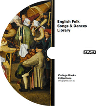 Load image into Gallery viewer, English Folk Songs &amp; Dances Collection 55 Books on DVD