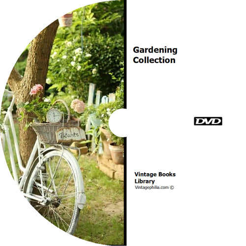 Gardening Collection 144 Books on DVD