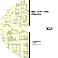 Load image into Gallery viewer, House Floor Plans Collection 68 Books on DVD