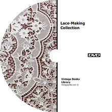 Load image into Gallery viewer, Lace Making Collection 24 Books on DVD