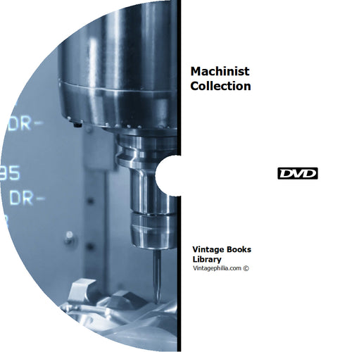 Machinist Collection 111 Books on DVD