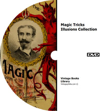 Load image into Gallery viewer, Magic Tricks Illusions Collection 62 Books on DVD