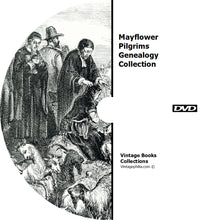 Load image into Gallery viewer, Mayflower Pilgrims Genealogy Collection 228 Books on DVD