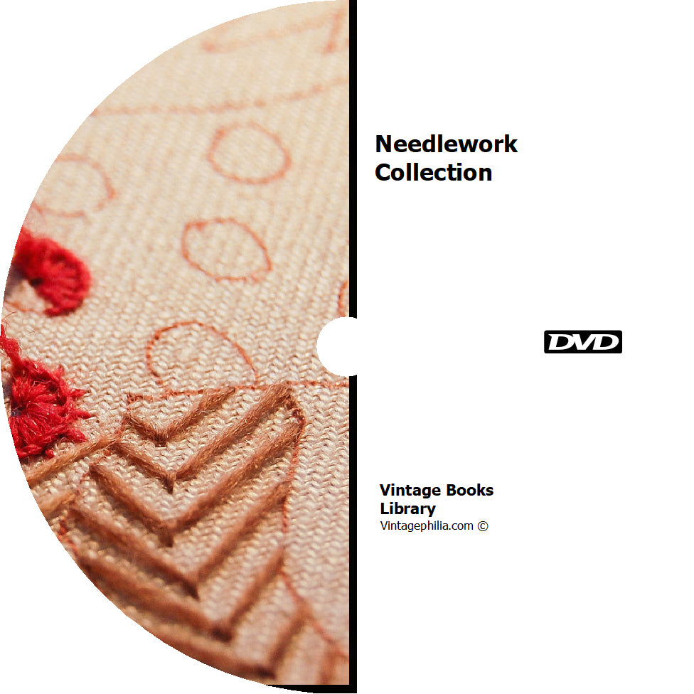 Needlework Collection 202 Books on DVD