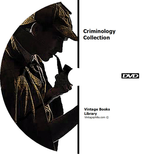 Criminology Collection 133 Books on DVD