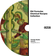 Load image into Gallery viewer, Old Formulas Chemical Recipes Collection 32 Books on DVD
