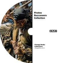 Load image into Gallery viewer, Pirates Buccaneers Collection 56 Books on DVD