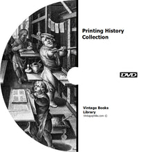 Load image into Gallery viewer, Printing History Collection 210 Books on DVD