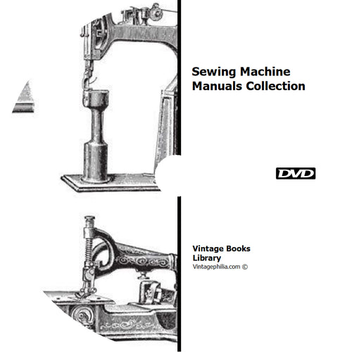 Sewing Repair Manuals Collection 13 Books on DVD