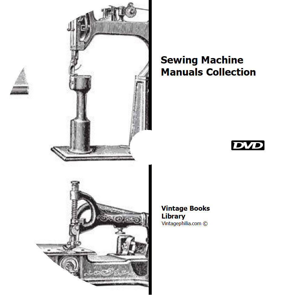 Sewing Repair Manuals Collection 13 Books on DVD