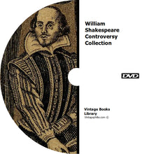 Load image into Gallery viewer, William Shakespeare Controversy Collection 62 Books on DVD