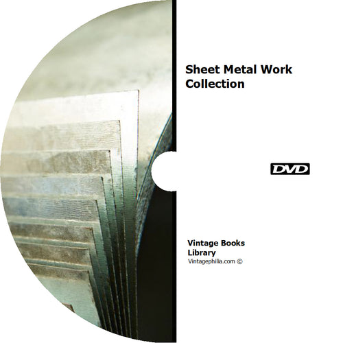 Sheet Metal Work Collection 38 Books on DVD