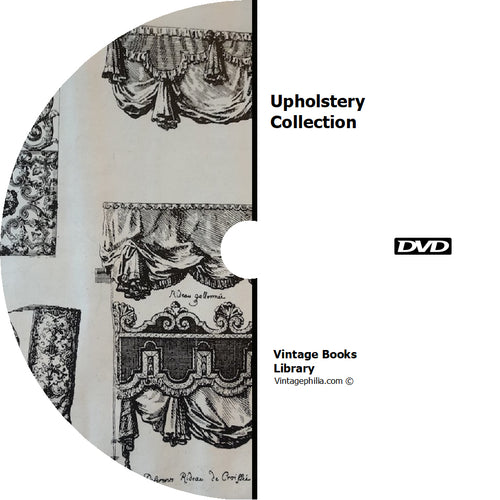 Upholstery Collection 12 Books on DVD