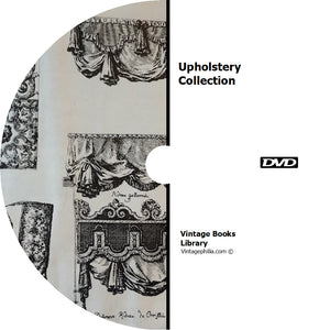 Upholstery Collection 12 Books on DVD