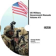 Load image into Gallery viewer, US Government Military Training Manuals Collection 1876 Books on DVD
