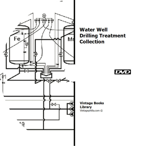 Water Well Drilling Treatment Collection 18 Books on DVD